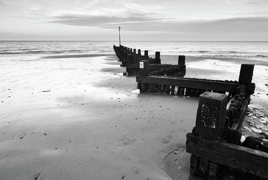 Hunstanton beach #1 Photograph by Ian Middleton