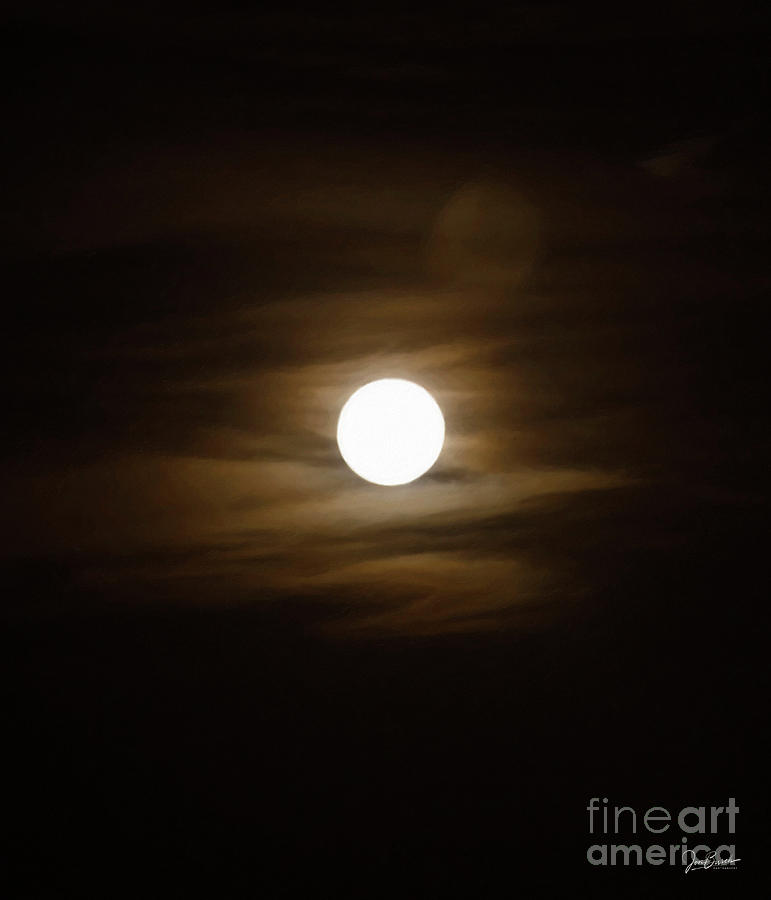October Hunters Moon Photograph by Jon Burch Photography