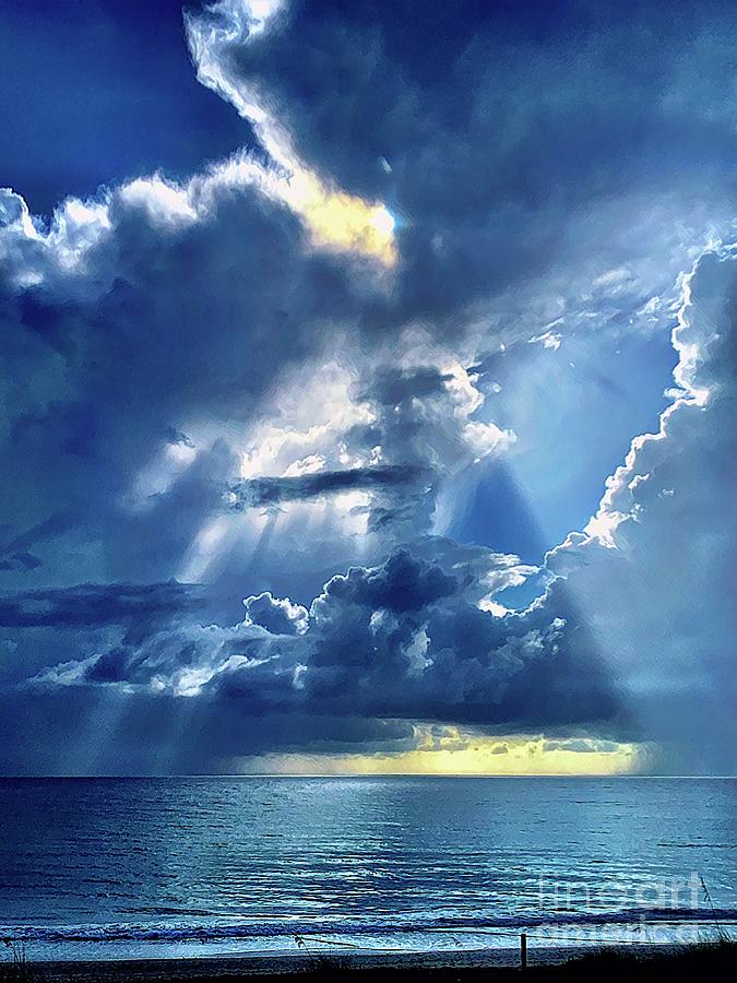 Hutchinson island sky Photograph by Mark Wauben - Fine Art America