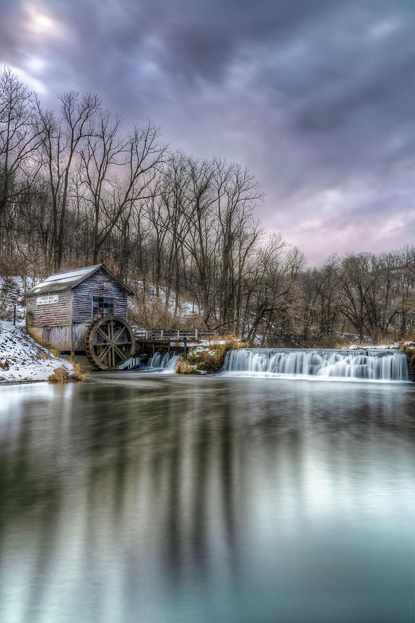 Mill Photograph - Hydes MIll #1 by Brad Bellisle