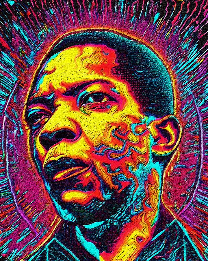 Hypnotic Illustration Of John Coltrane Digital Art by Edgar Dorice ...