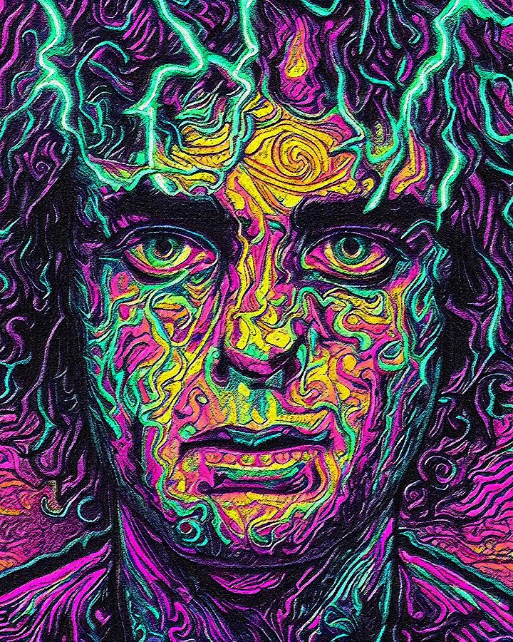 Hypnotic Illustration Of Syd Barrett Digital Art by Edgar Dorice - Fine ...