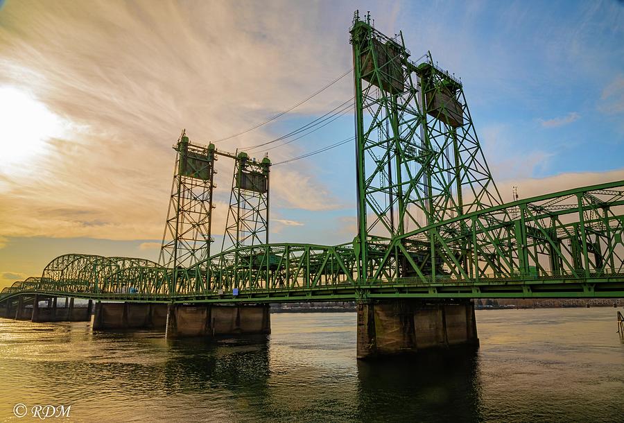 I-5 Columbia River Bridge. Photograph By Randy D Morrison - Fine Art 