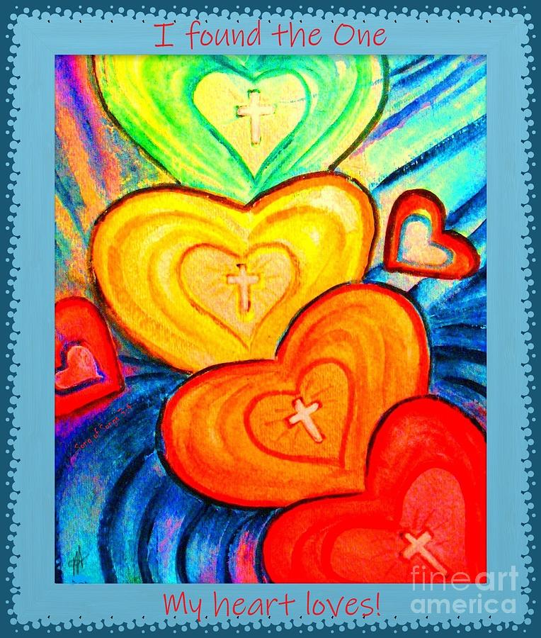 I Have Found The One My Heart Loves Painting by Hazel Holland
