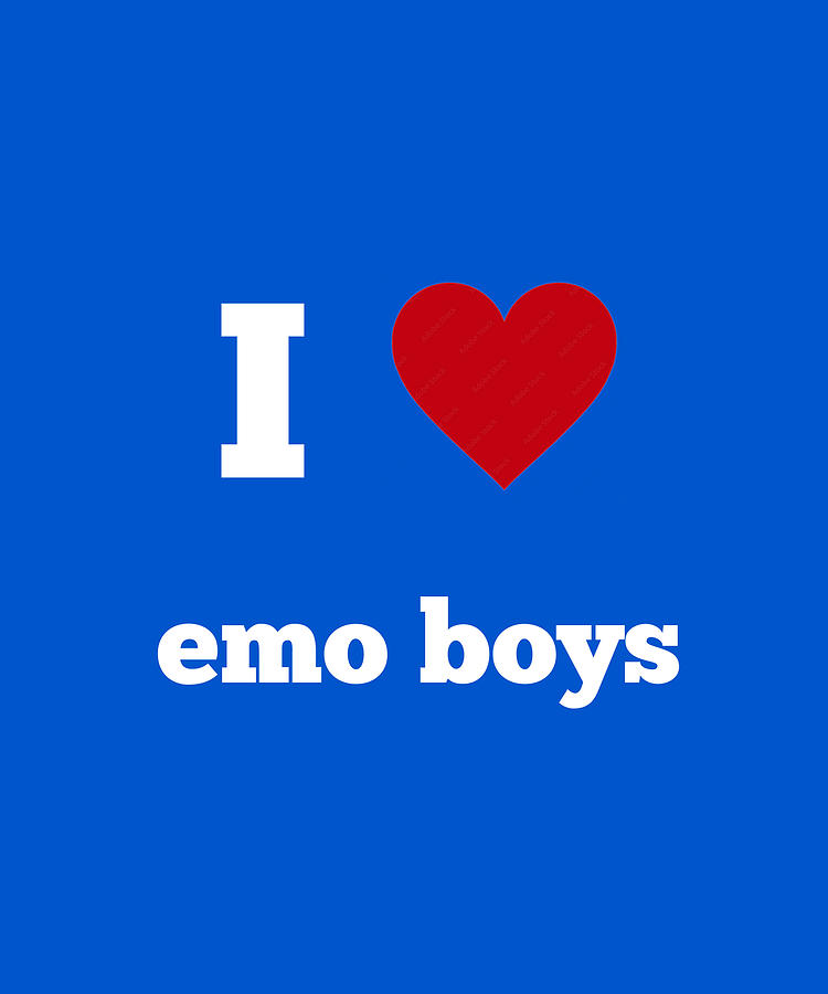 I Love Emo Boys | Pin