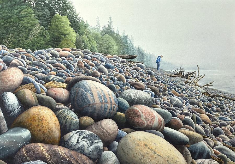 I Think I Found One Painting by Karen Richardson I Think I Found One Painting by Karen Richardson