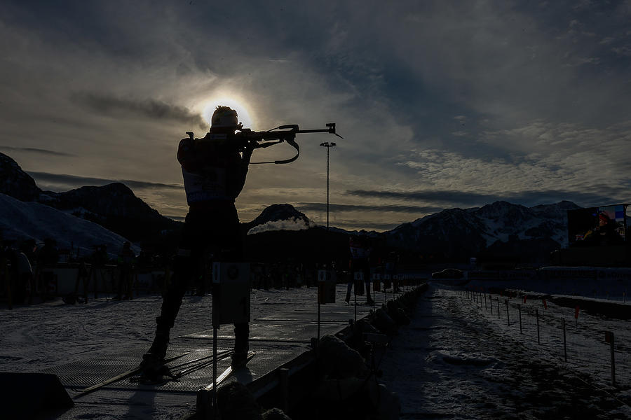 IBU Biathlon World Cup - Mens and Womens Pursuit #1 Photograph by Agence Zoom