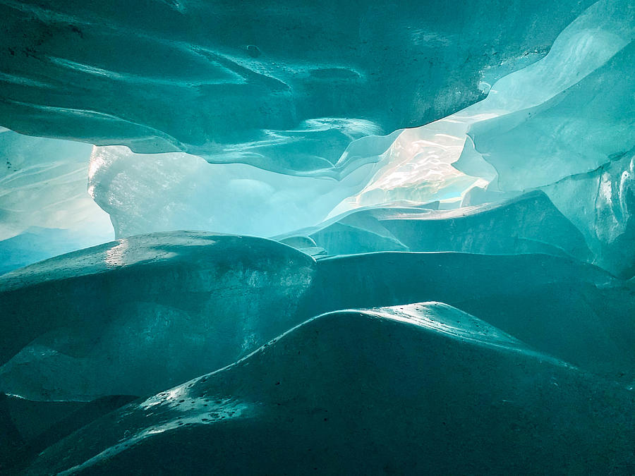 Ice Cave Digital Art