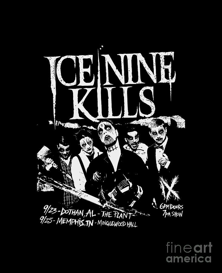 Ice Nine Kills Digital Art by Lender Brown - Fine Art America