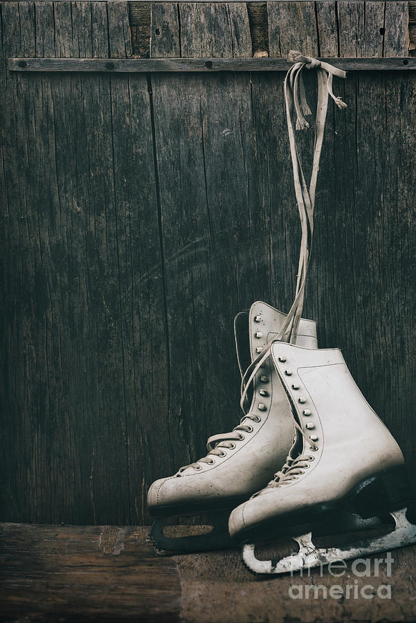 Ice skates #1 Photograph by Jelena Jovanovic