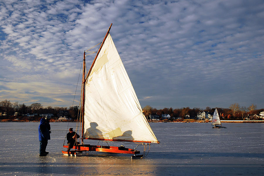 ice yachting