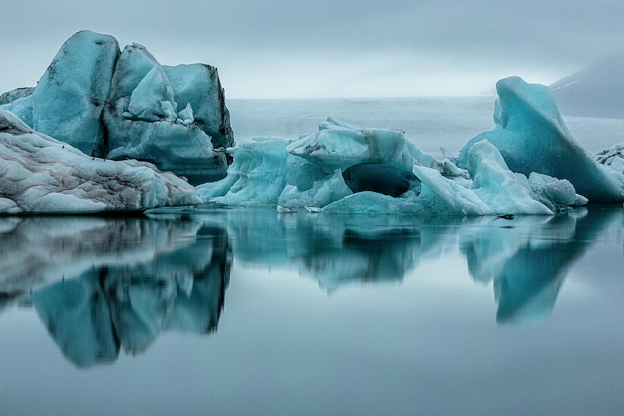 Iceberg at Jokulsarlon glacier lagoon #1 Photograph by Ruben Vicente
