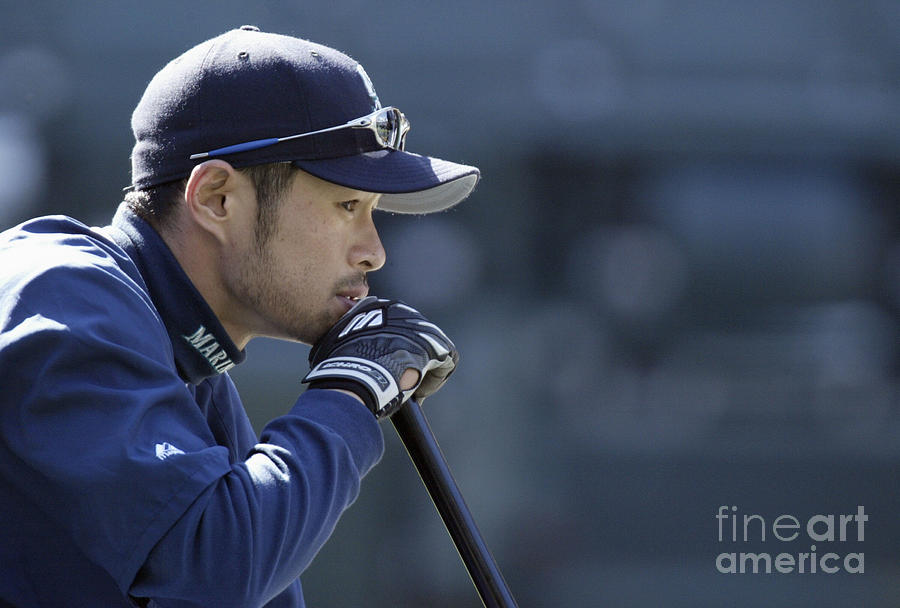 Ichiro Suzuki Photograph by Otto Greule Jr Ichiro Suzuki Photograph by Otto Greule Jr