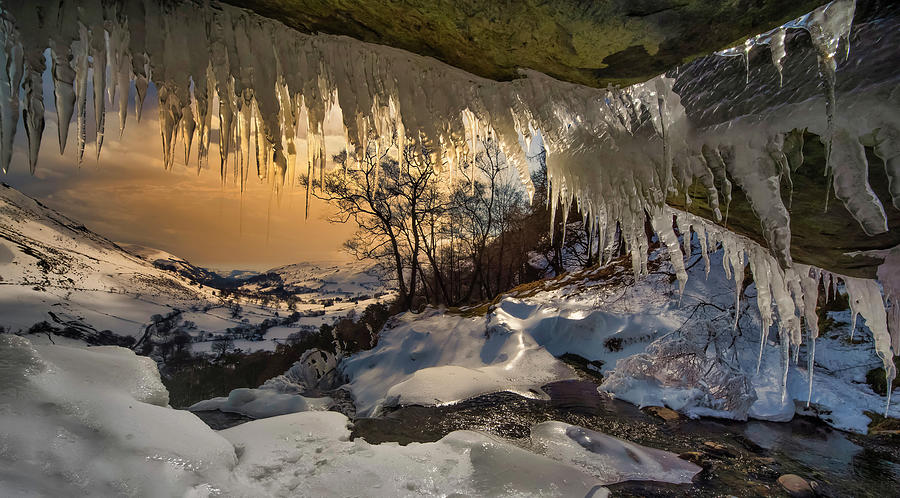 Winter Photograph - Icicles #1 by Remigiusz MARCZAK