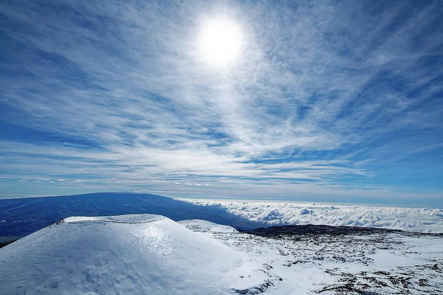 Icy Beauty On Mauna Kea Photograph