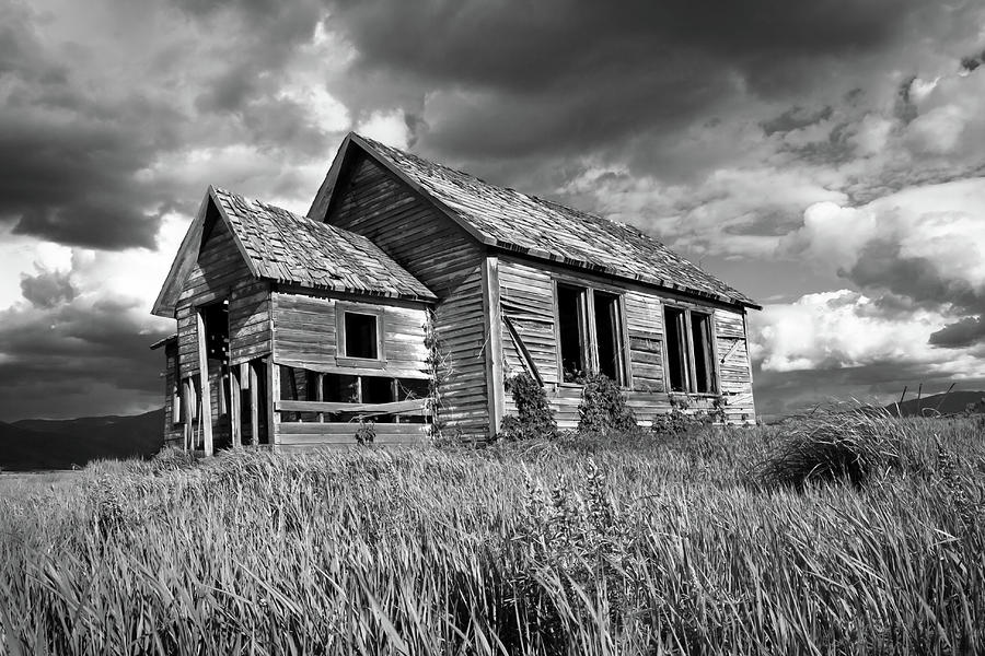 Idaho Farmhouse Photograph by David Kocherhans - Fine Art America