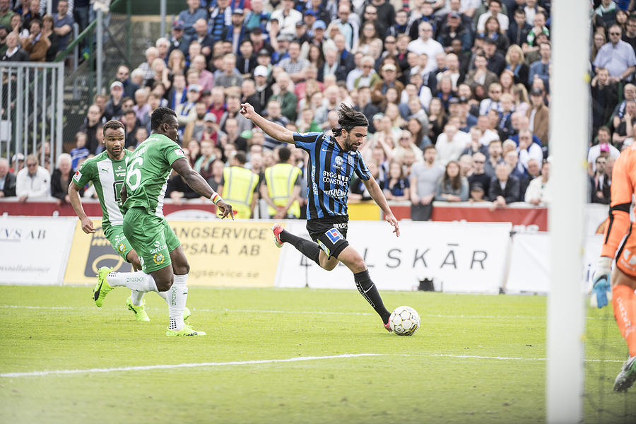 IK Sirius FK v Hammarby - Allsvenskan #1 Photograph by Pontus Orre