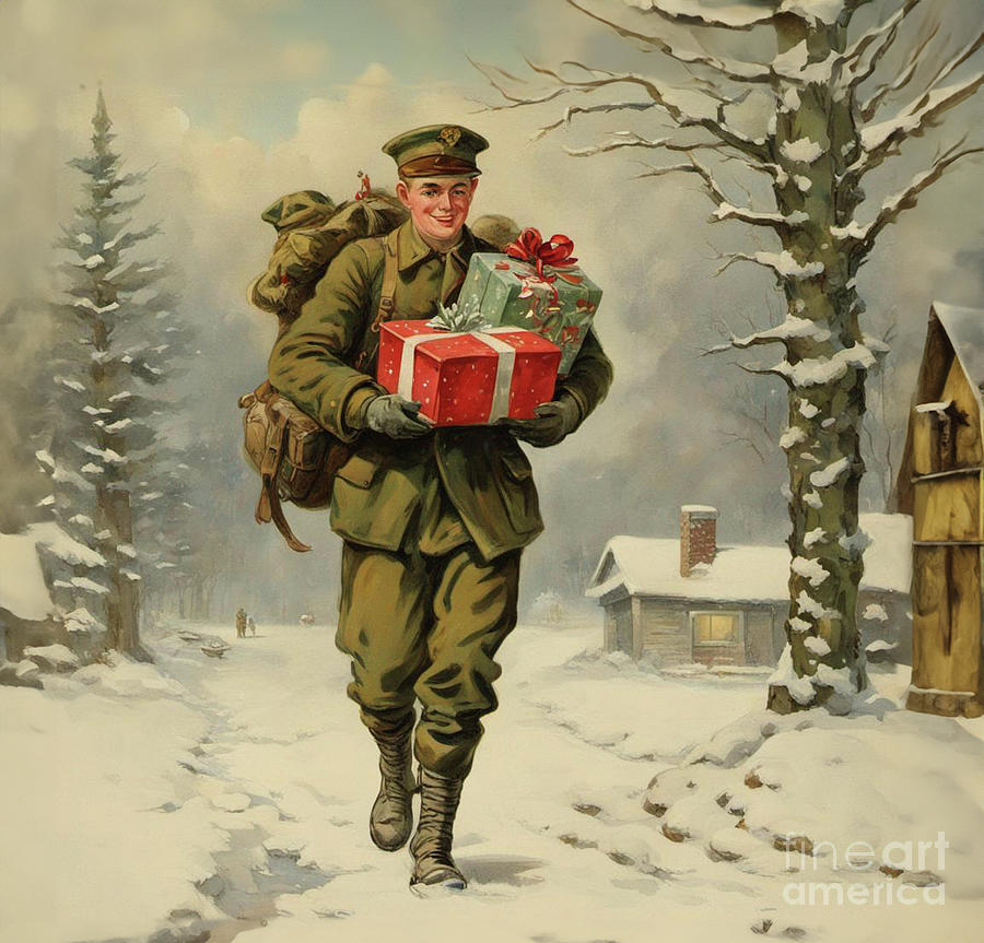 ill be home for Christmas #2 Digital Art by Jim Hatch