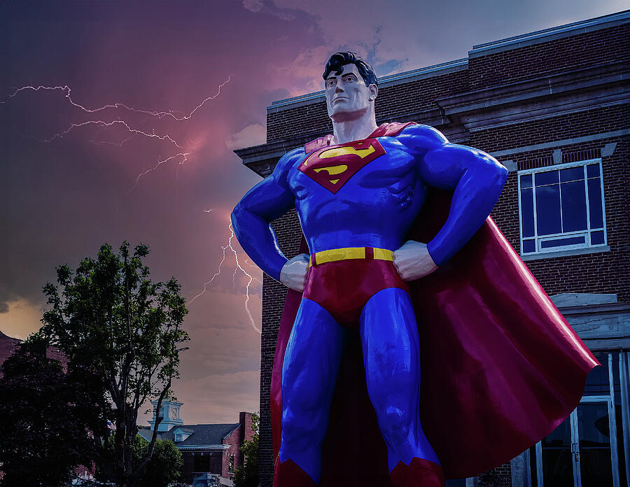 Illinois - Metropolis - Superman #2 Photograph by Robert Niemeier Illinois - Metropolis - Superman #2 Photograph by Robert Niemeier