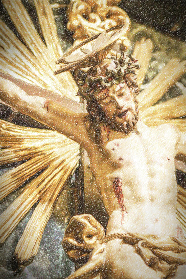 ILLUSTRATION Jesus Christ #1 Photograph by Vivida Photo PC ILLUSTRATION Jesus Christ #1 Photograph by Vivida Photo PC