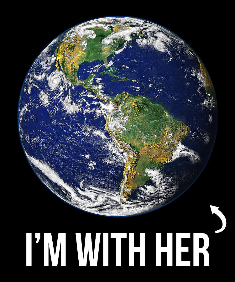Im With Her Mother Earth Digital Art by Flippin Sweet Gear