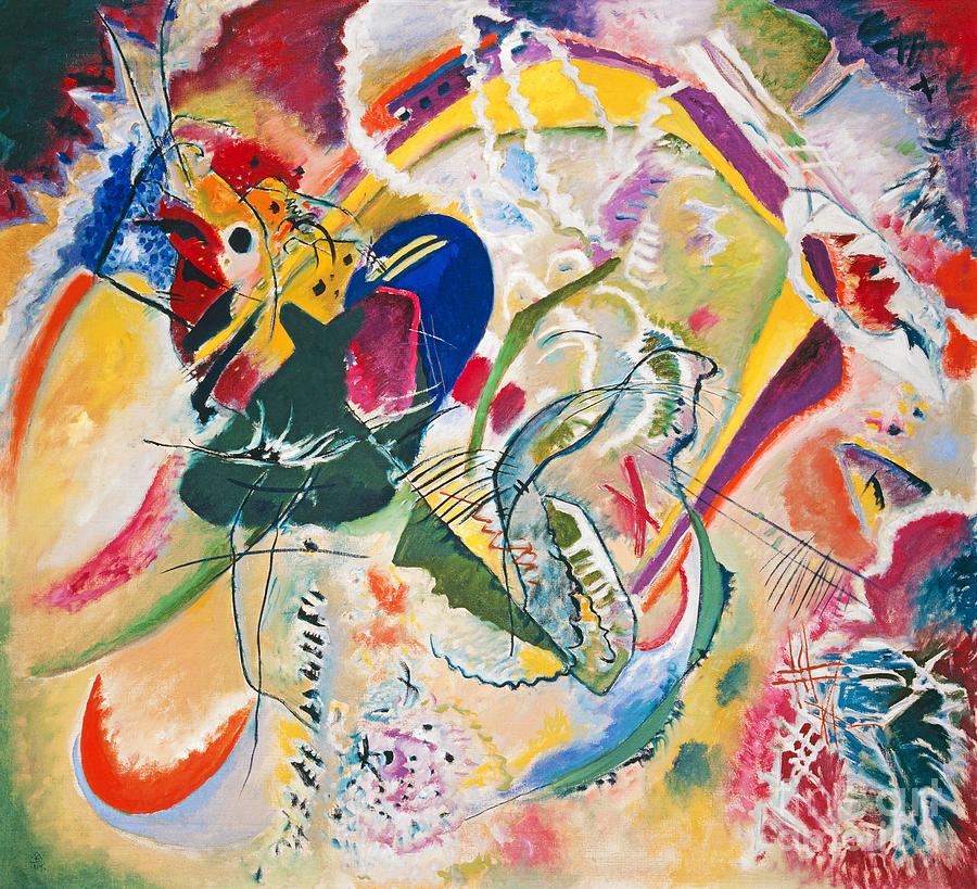 Improvisation 35 #1 Painting by Wassily Kandinsky