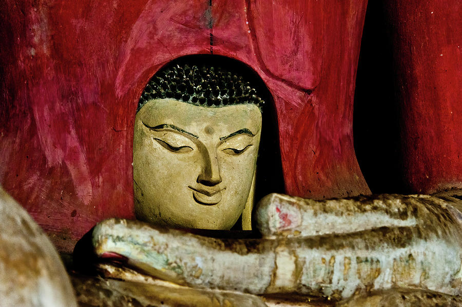 In Buddha lives a Buddha, Bagan. Myanmar #3 Photograph by Lie Yim