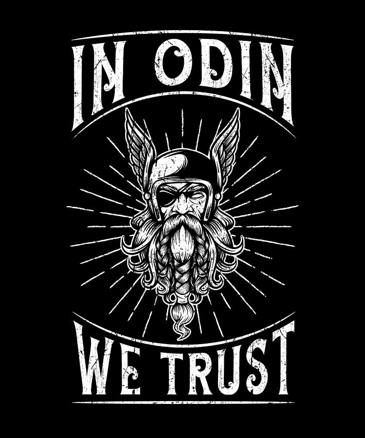 In Odin We Trust Digital Art by Manuel Schmucker Fine Art America