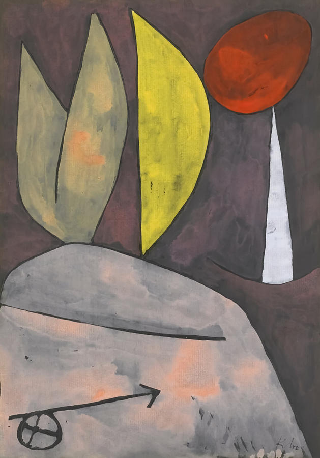 In Position By Paul Klee Painting