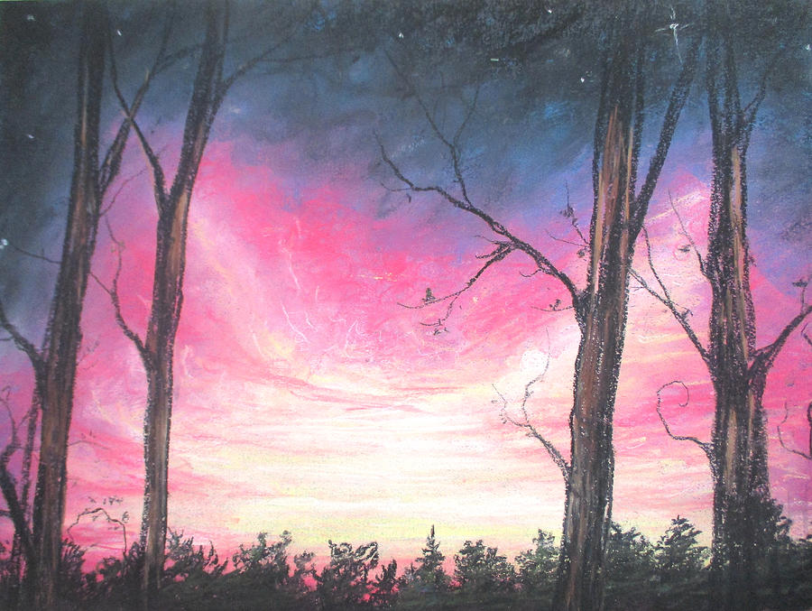 In the Night #1 Painting by Jen Shearer