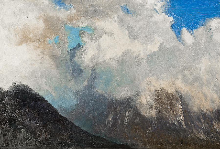 In the Tyrol #2 Painting by Albert Bierstadt