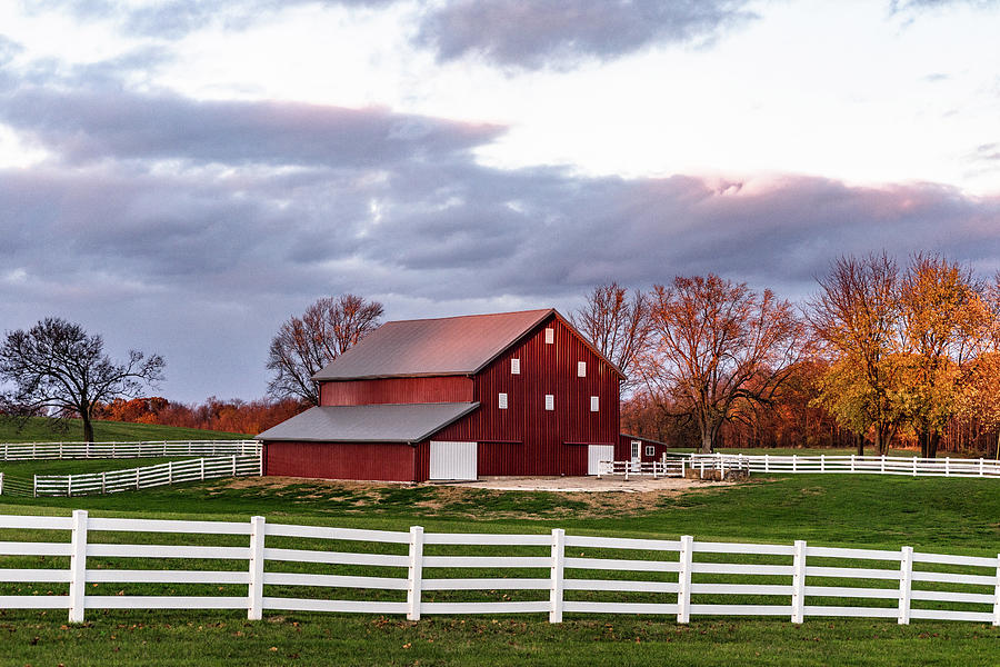Landscape Photograph - Indiana Barn #166 by Scott Smith Landscape Photograph - Indiana Barn #166 by Scott Smith
