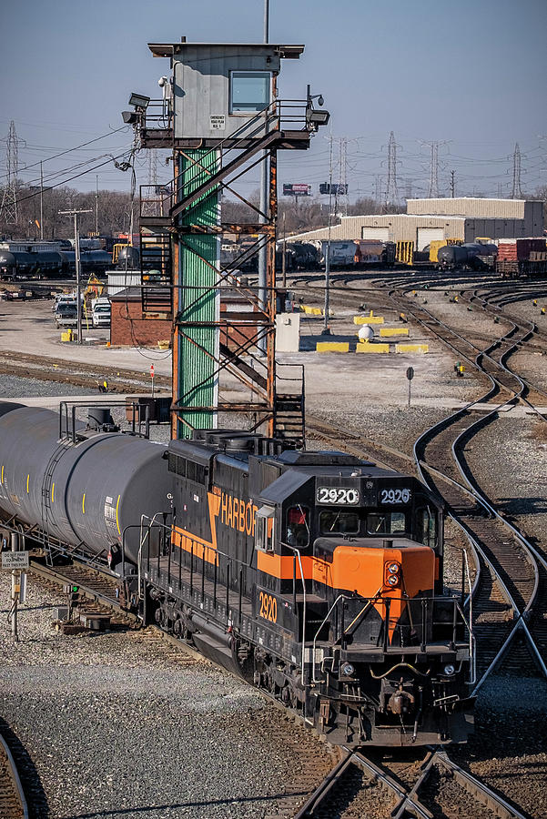 Indiana Harbor Belt 2920 at Riverdale IL #1 Photograph by Jim Pearson