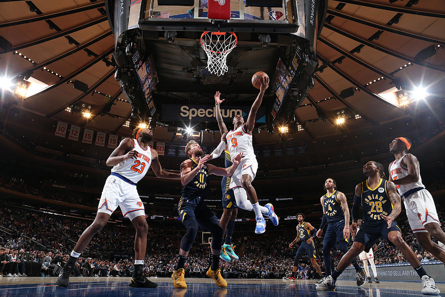 Indiana Pacers v New York Knicks #1 Photograph by Nathaniel S. Butler