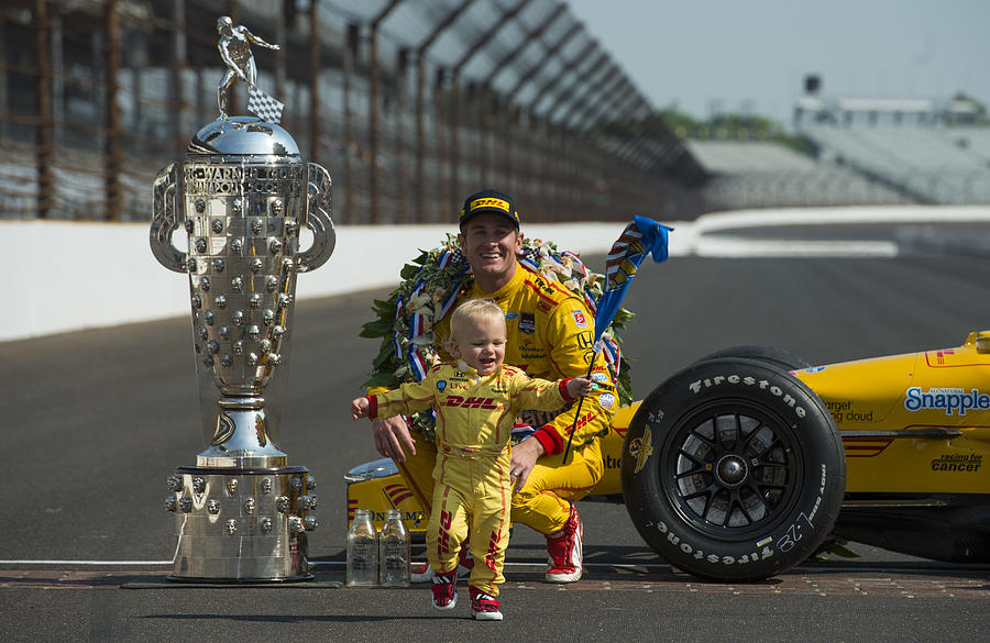 Indianapolis 500 Trophy Presentation #1 Photograph by Robert Laberge