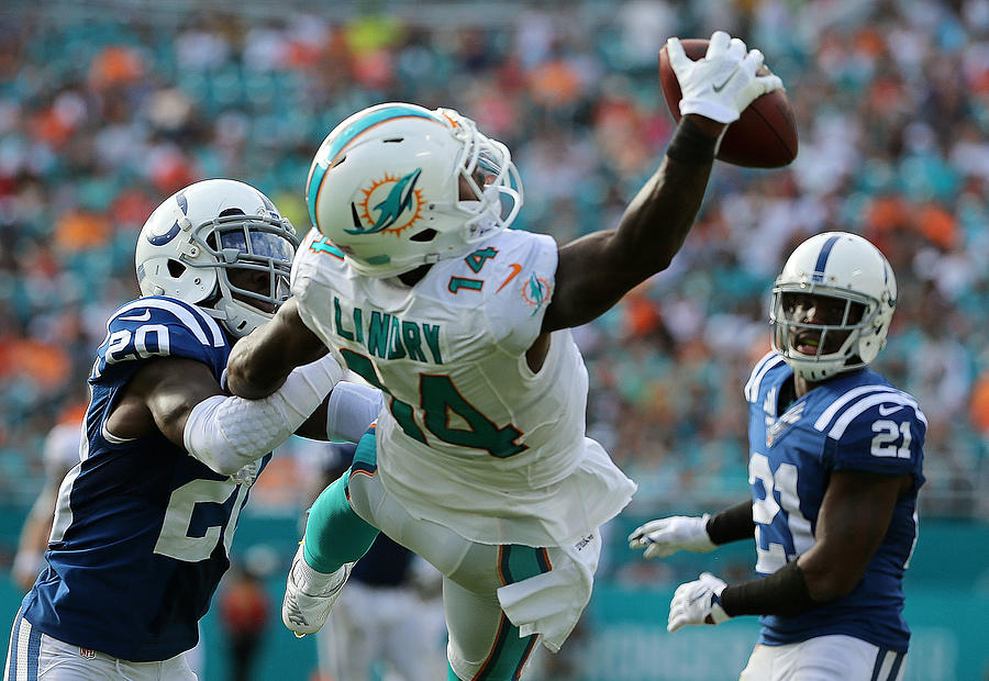 Indianapolis Colts v Miami Dolphins Photograph by Mike Ehrmann