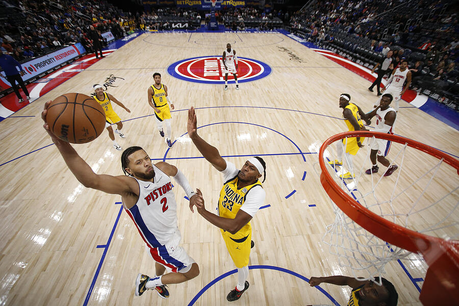 Indianna Pacers v Detroit Pistons #1 Photograph by Brian Sevald Indianna Pacers v Detroit Pistons #1 Photograph by Brian Sevald