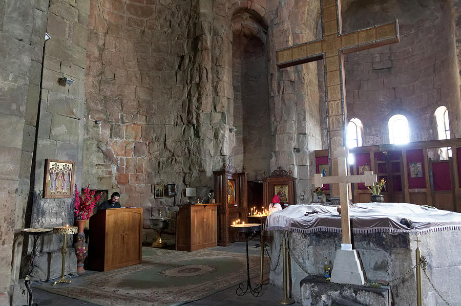 Inside the Jvari Church, Mtskheta #1 Photograph by Vyacheslav Argenberg