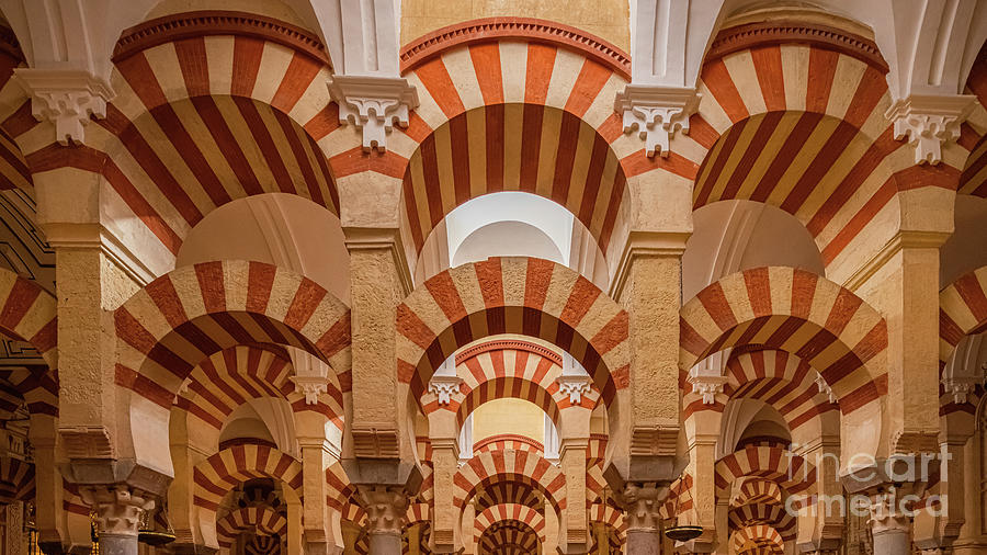Inside the Mezquita, Cordoba #1 Photograph by Henk Meijer Photography