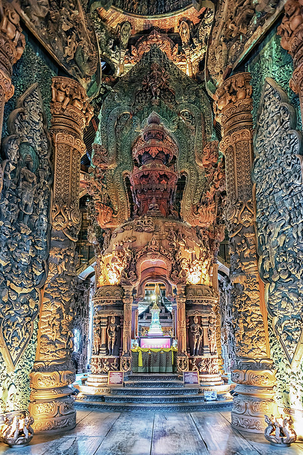 Inside The Sanctuary Of Truth Photograph