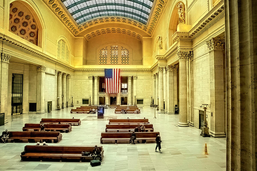 Inside Union Station Photograph by Keith Rossein - Fine Art America