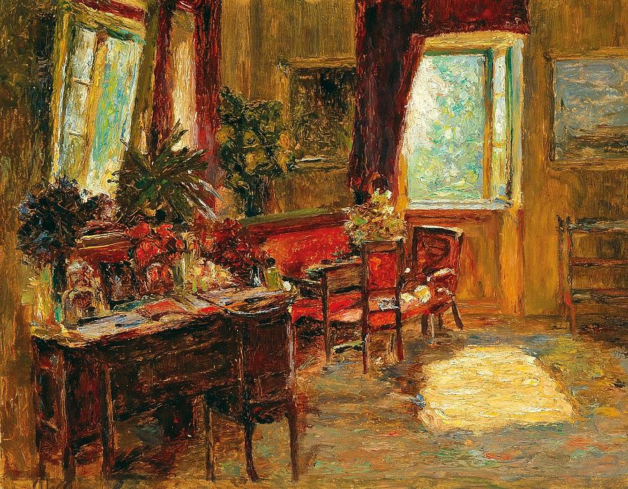 Interior Painting By Olga Wisinger-florian 