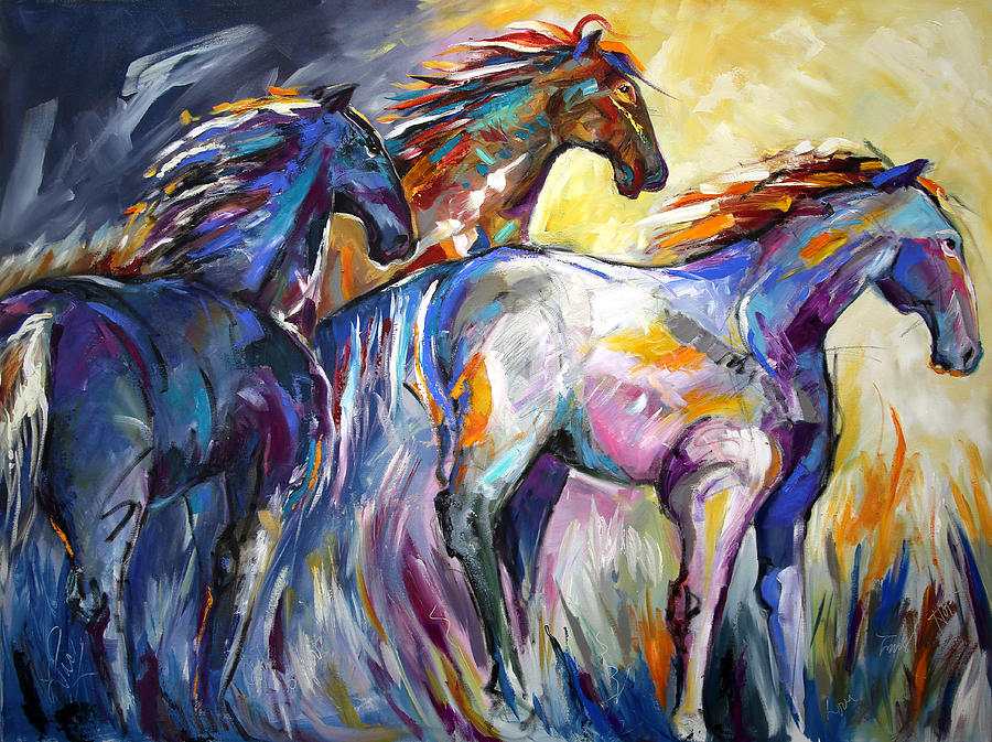 Into the Light #1 Painting by Laurie Pace
