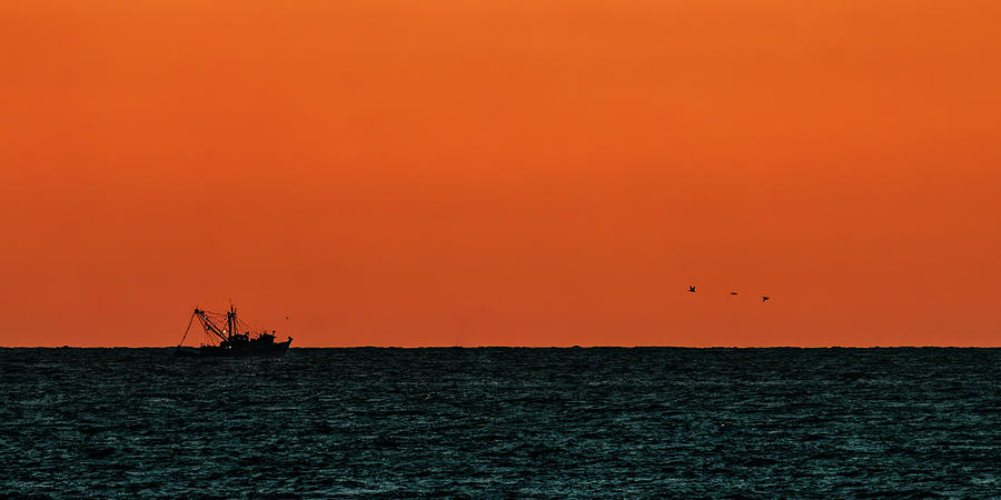 Into the Sunset Mazatlan Mexico #1 Photograph by Tommy Farnsworth
