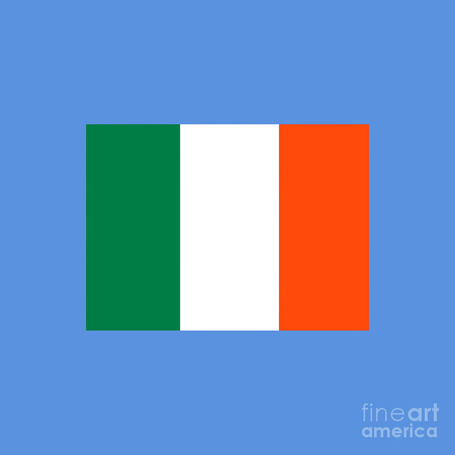 irish flag drawing