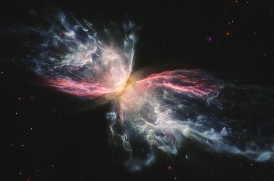 Iron in the Butterfly Nebula, NASA #1 Digital Art by Celestial Images