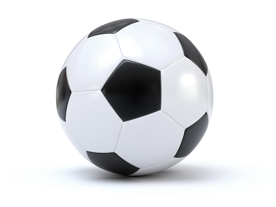 Isolated soccer #1 Photograph by CGinspiration Isolated soccer #1 Photograph by CGinspiration