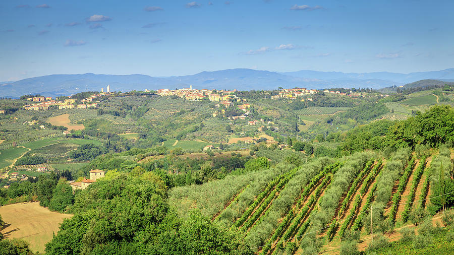 Italian Countryside In Tuscany Photograph