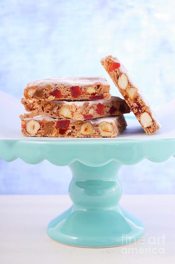 Italian style panforte cake. #1 Photograph by Milleflore Images