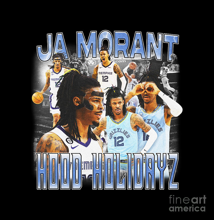 Ja Morant Digital Art By Brooke Holloway Fine Art America 4668